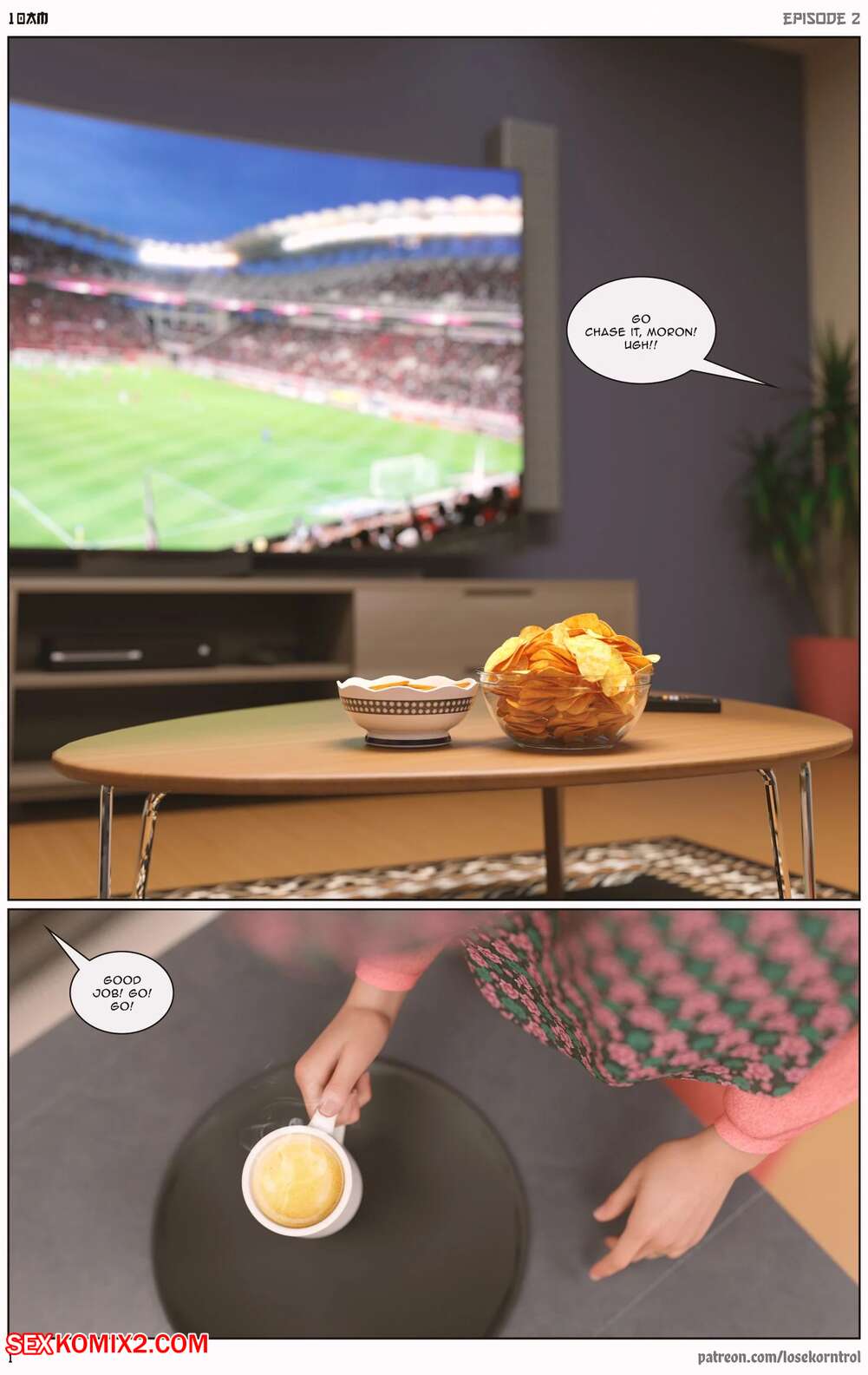 Porn comics 10 AM. Chapter 2. LoseKorntrol, Hijab 3DX.