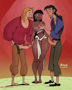 Porn comics 3some to El dorado. the road to el dorado. jmoz