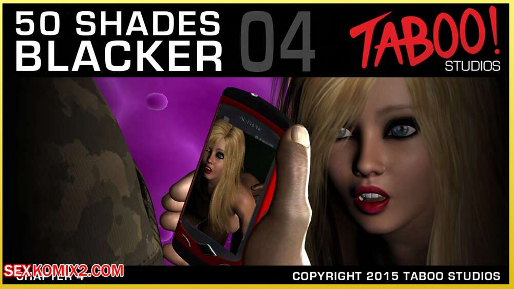 Porn comics 50 Shades Blacker. Chapter 4. Gonzo Studios.