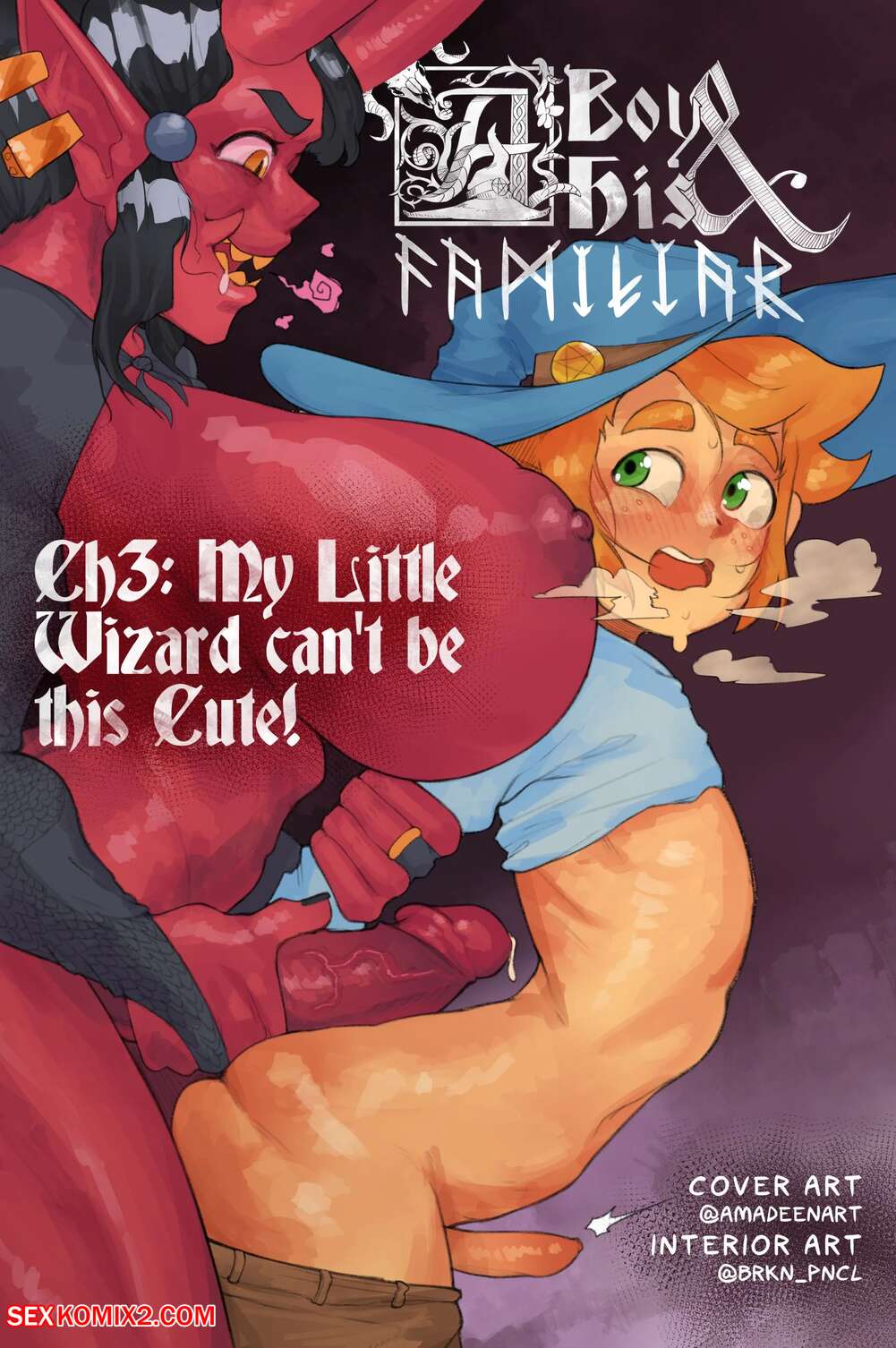 Porn comics A Boy and His Familiar. Chapter 3. Brkn Pncl.