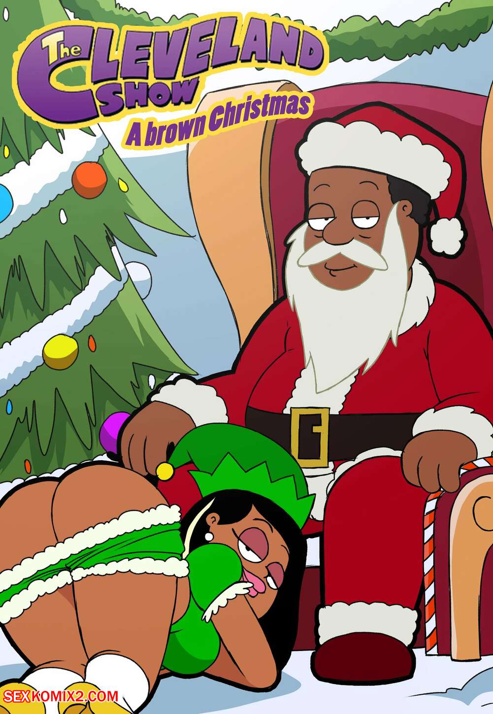 Porn comics A Brown Christmas. The Cleveland Show