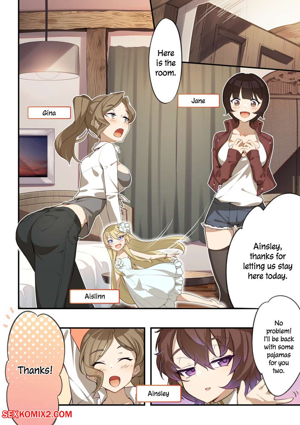 Porn comics A change of clothes. Cluseller