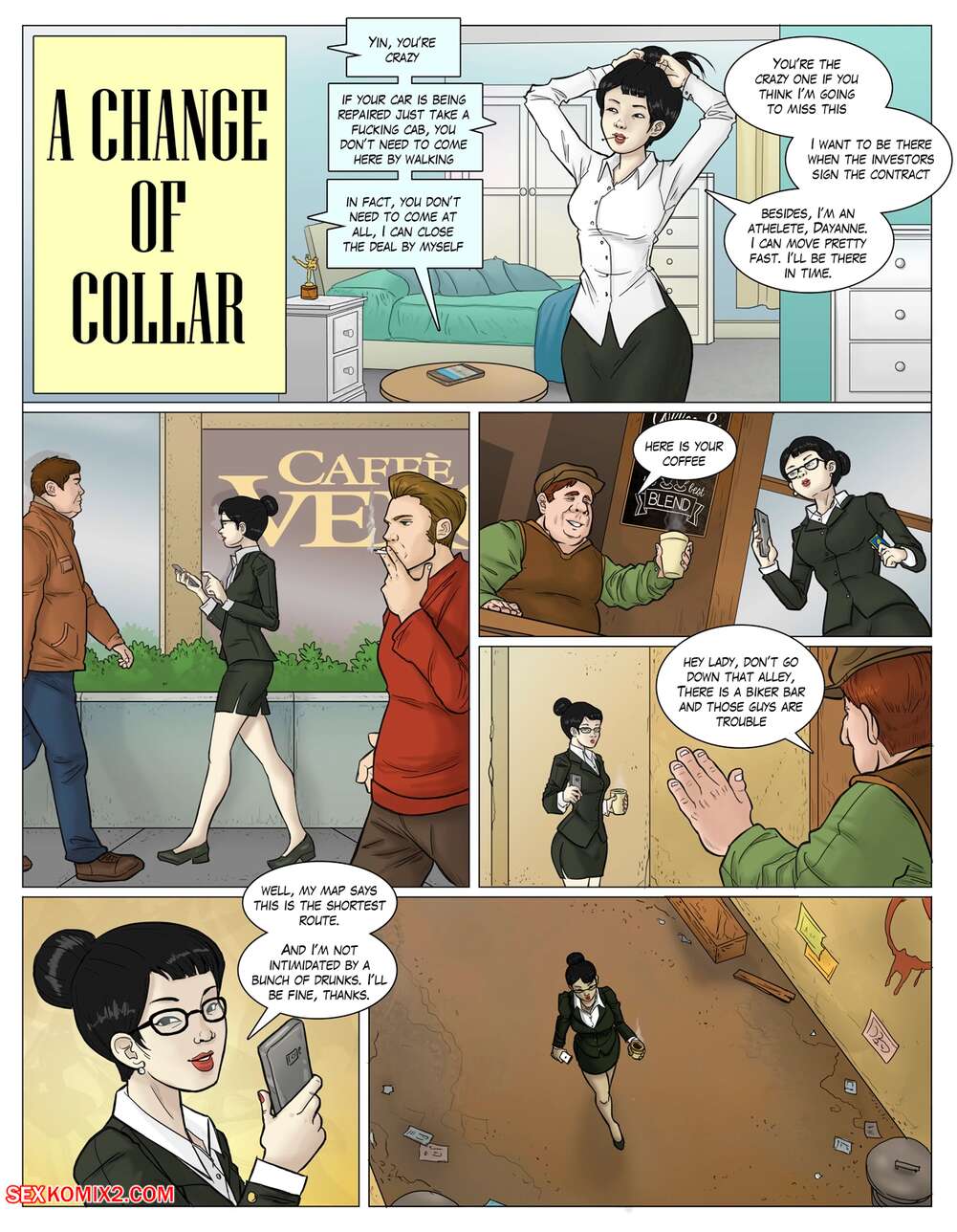 Porn comics A change of collar. Chapter 1. AltCor