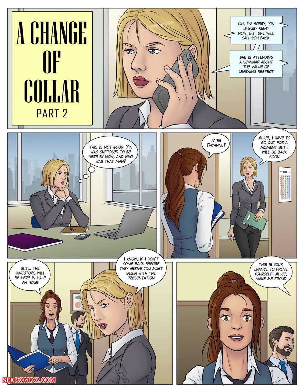 Porn comics A change of collar. Chapter 2. AltCor