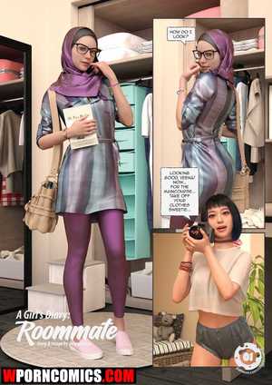 Porn comics A Girl Diary. Roommate. Part 1.