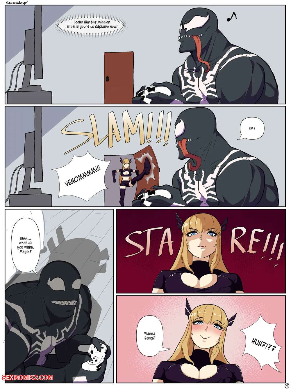 Porn comics A little before work. Marvel Rivals. Stormriderqv