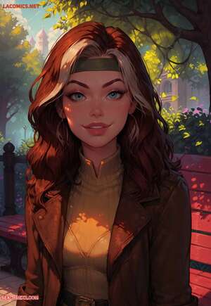 Porn comics A Quickie with Rogue. LowFireStudios