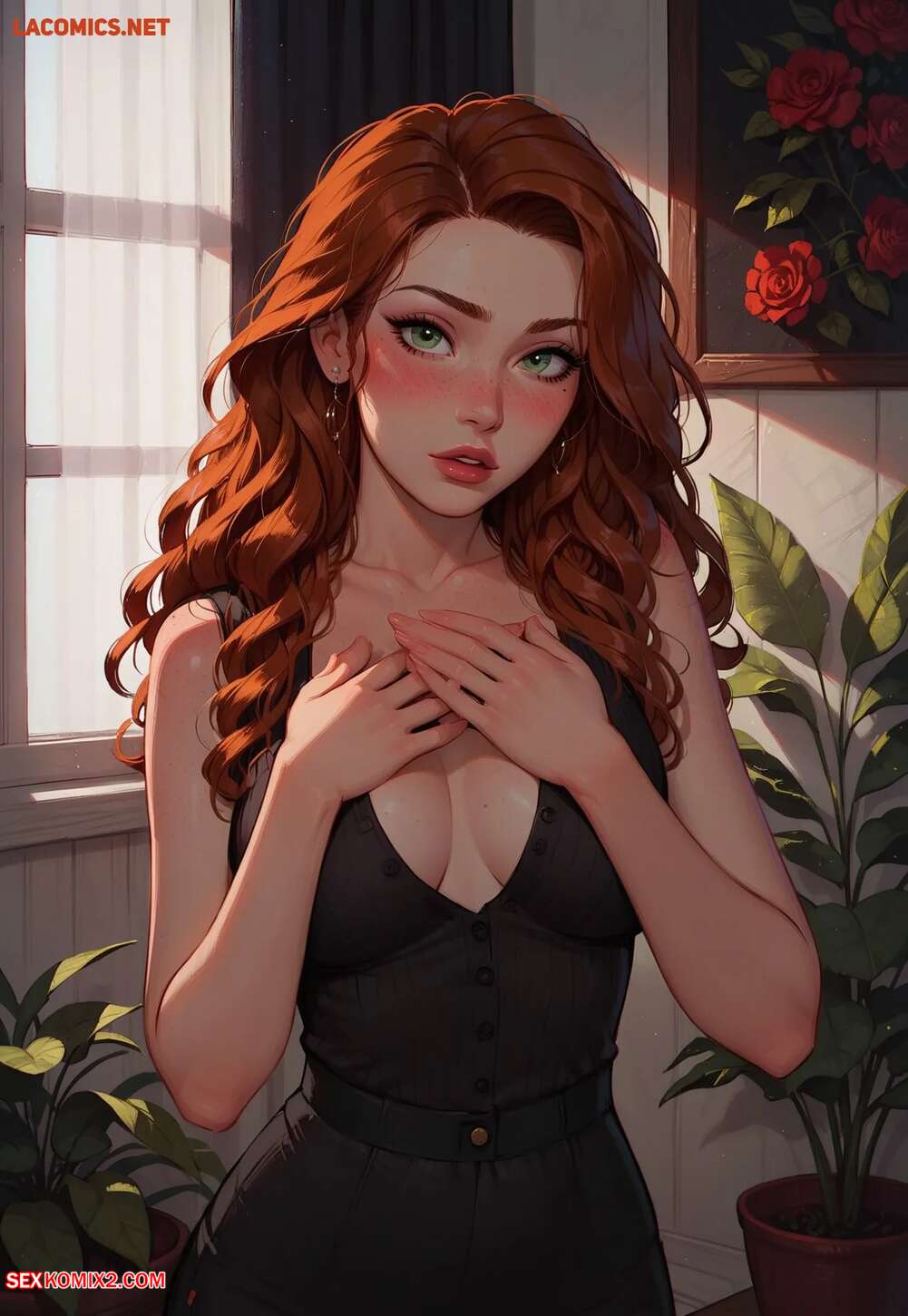 Porn comics A Relaxing Day at Home. LowFireStudios