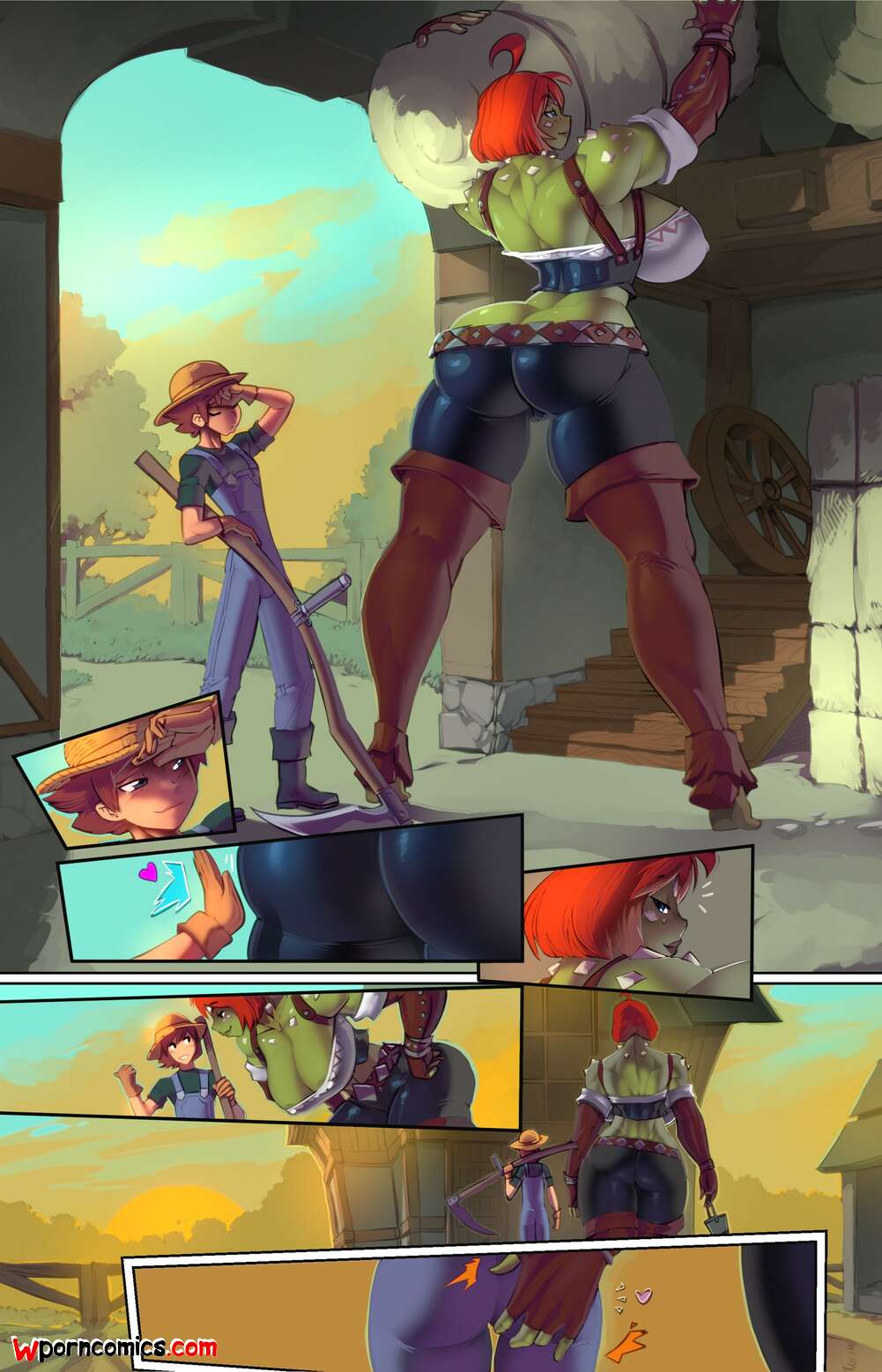 Porn comics A Relaxing Evening. Fred Perry