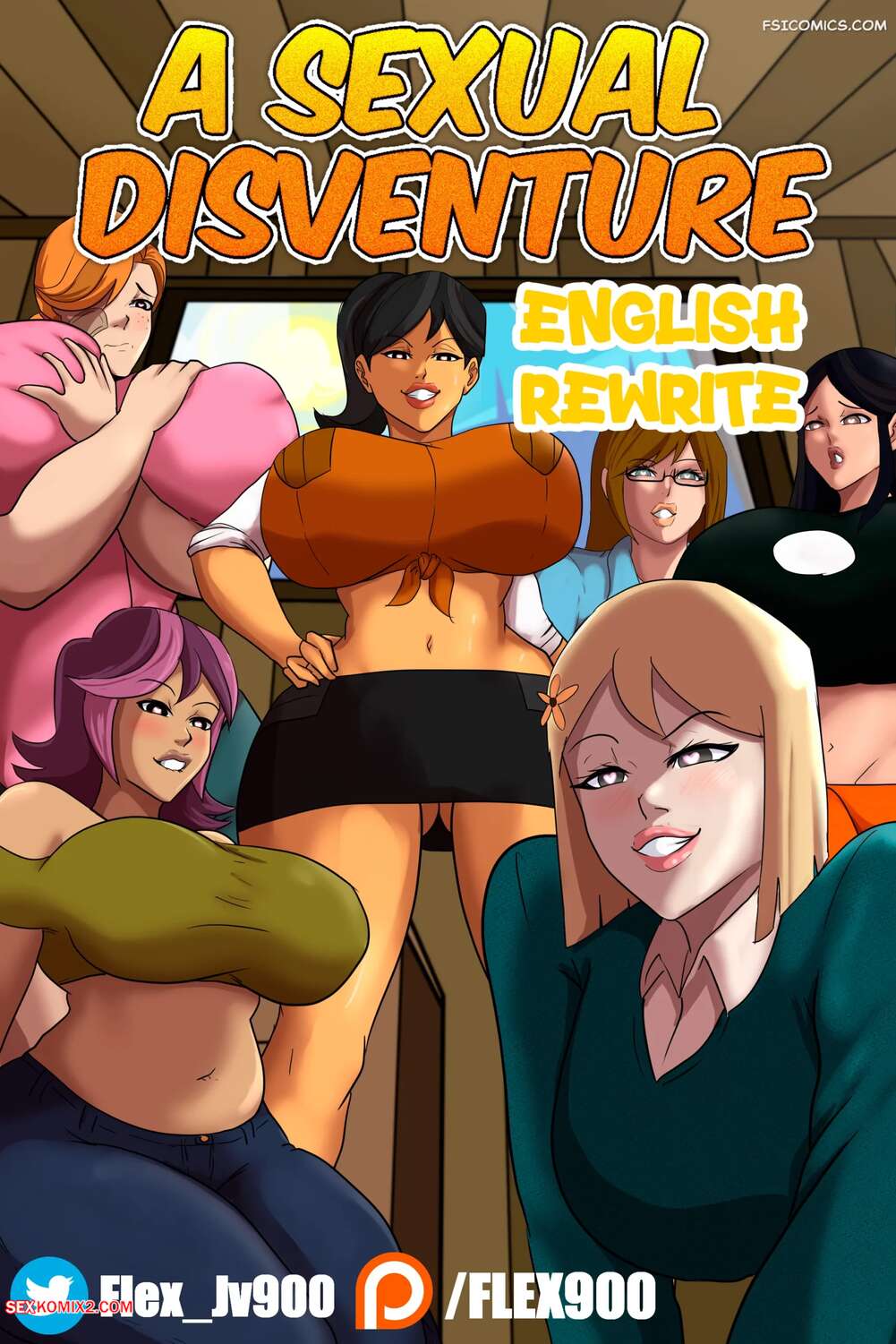 Porn comics A Sexual Disventure. Flex JV