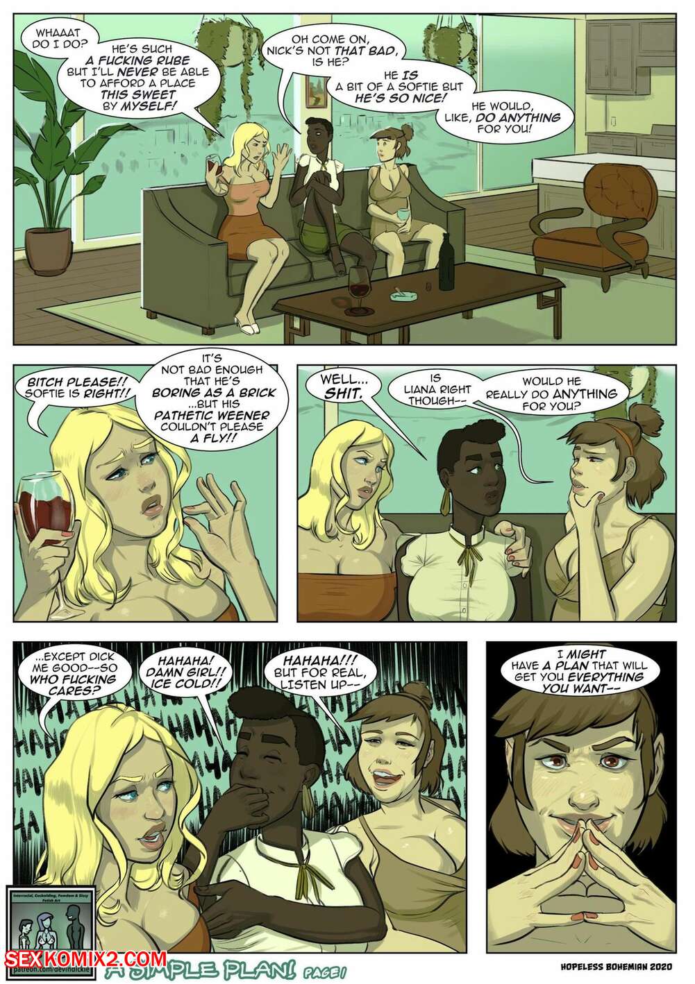 Porn comics A Simple Plan. Devin Dickie