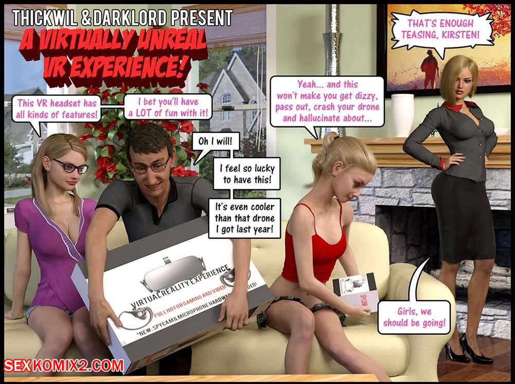 Porn comics A Virtually Unreal VR Experience. Chapter 2. DarkLord.