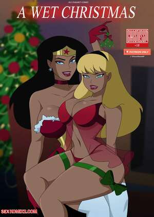 Porn comics A Wet Christmas. Justice League. Ghostlessm.
