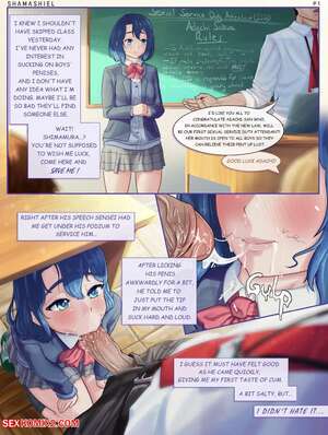 Porn comics Adachi Sakura. Shamashiel