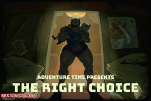 Porn comics Adventure Time. The Right Choice. Kloete