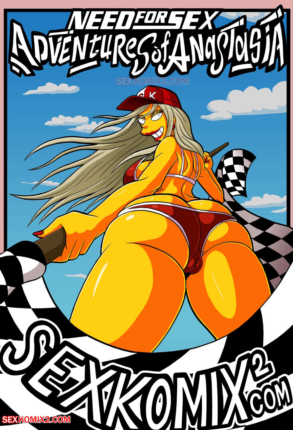 Porn comics Adventures of Anastasia. Need for speed. Need for sex. by sexkomix2.com.