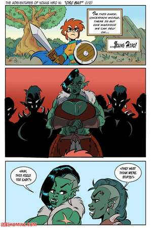 Porn comics Adventures of Young Hiro. Glassfish.