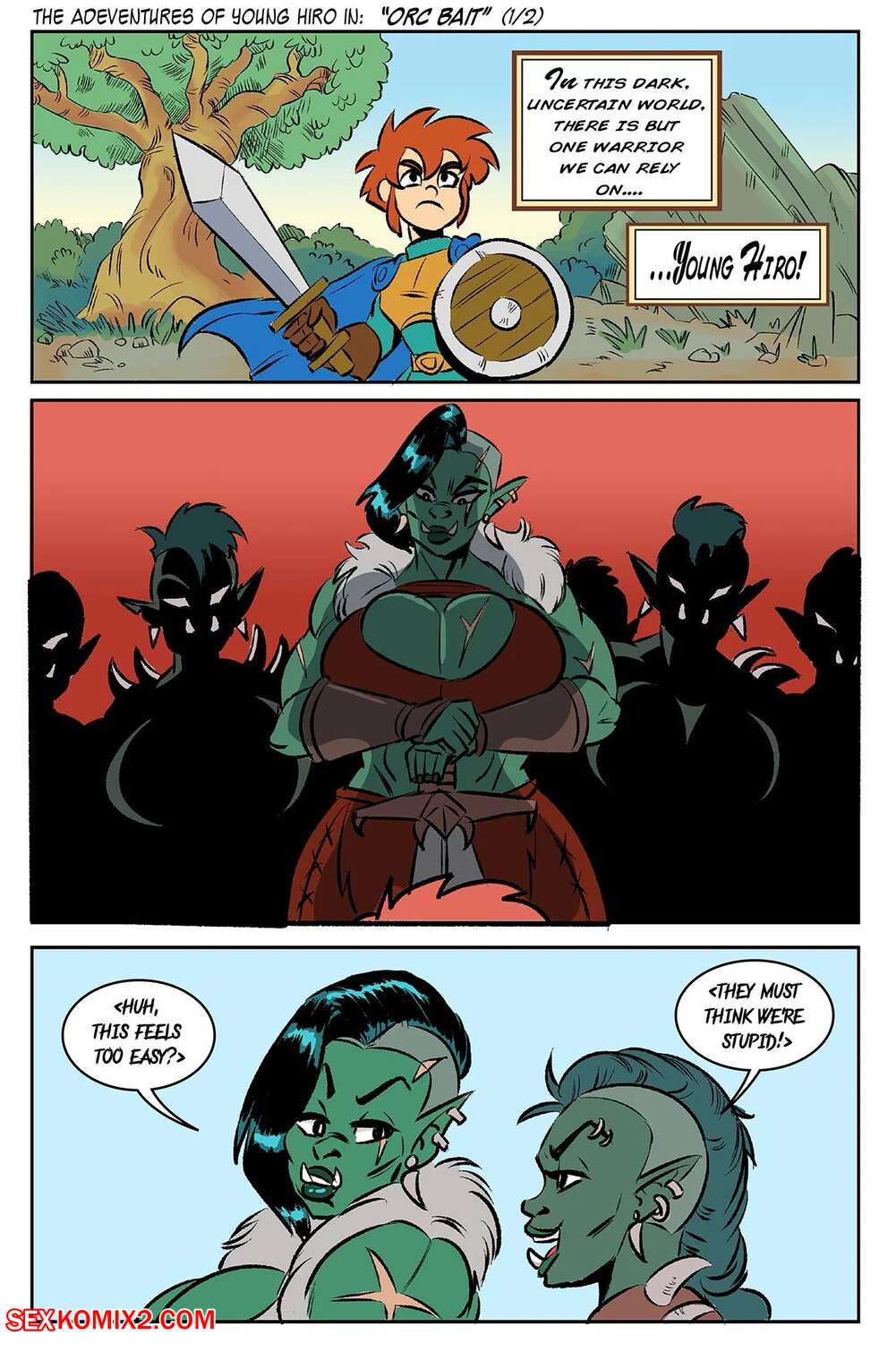 Porn comics Adventures of Young Hiro. Glassfish.