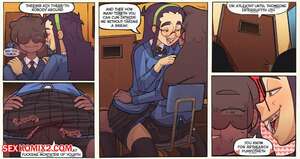 Porn comics Afterclass Research. Zamoshvik