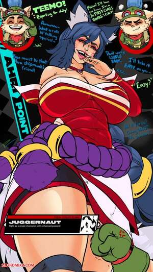 Porn comics Ahri and Teemo A Bandle Scouts Honor. League of Legends. Fakeryway