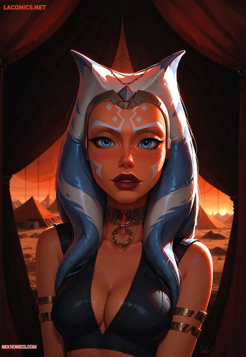 Porn comics Ahsoka Visits Tatooine. LowFireStudios
