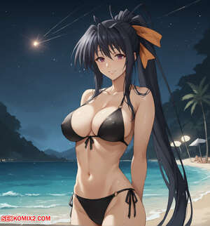 Porn comics Akeno Himejima. Summer Collection. TemptArt