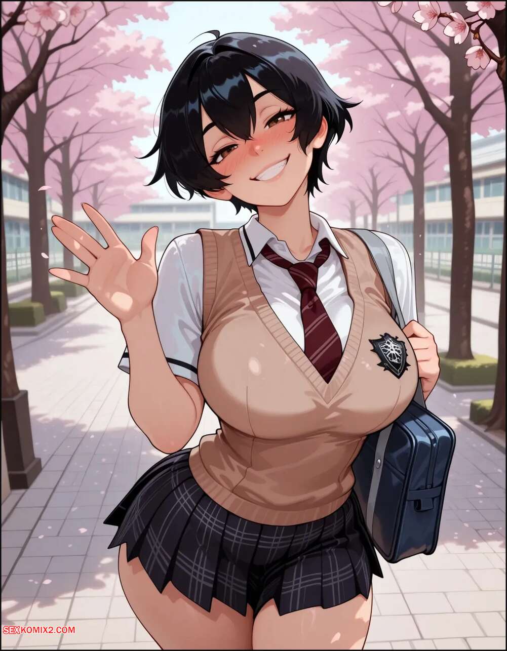 Porn comics Aki Kokonoe. Carmin Roux
