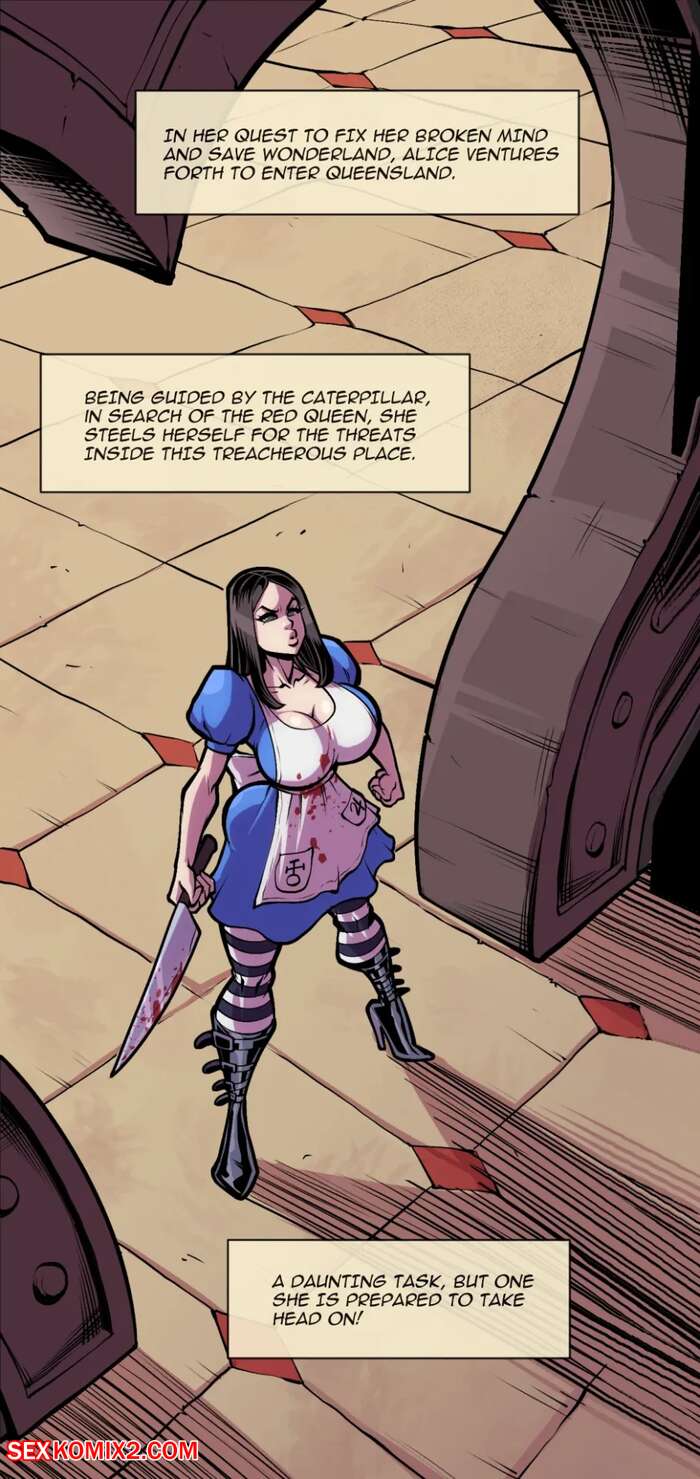 Porn comics Alice In Search of the Red Queen. Alice Madness Returns. Fontez