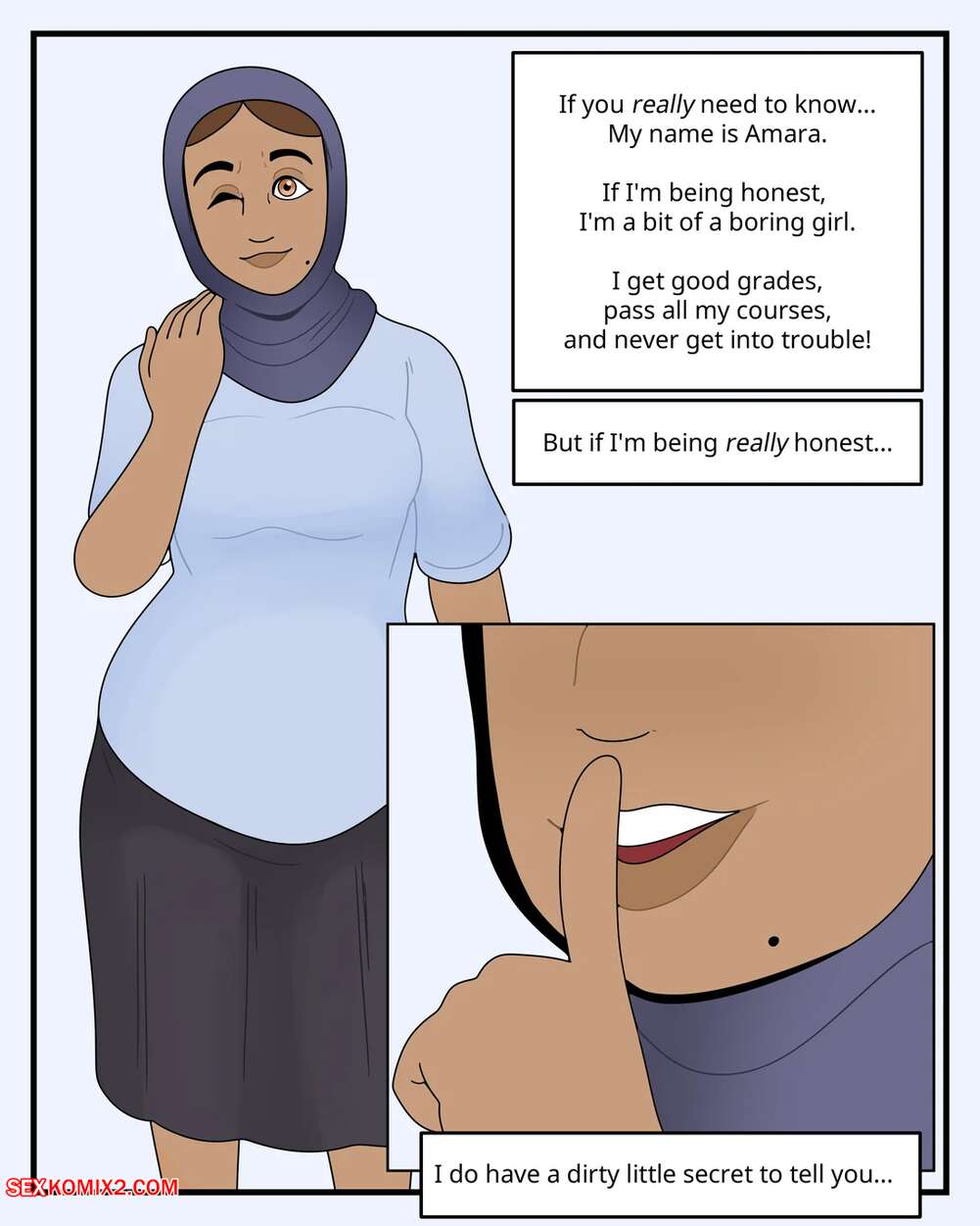 Porn comics Amaras Dirty Secret. Deadenddraws