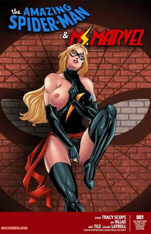 Porn comics Amazing Spider man and Ms. Marvel. Spider Man. Tracy Scops.