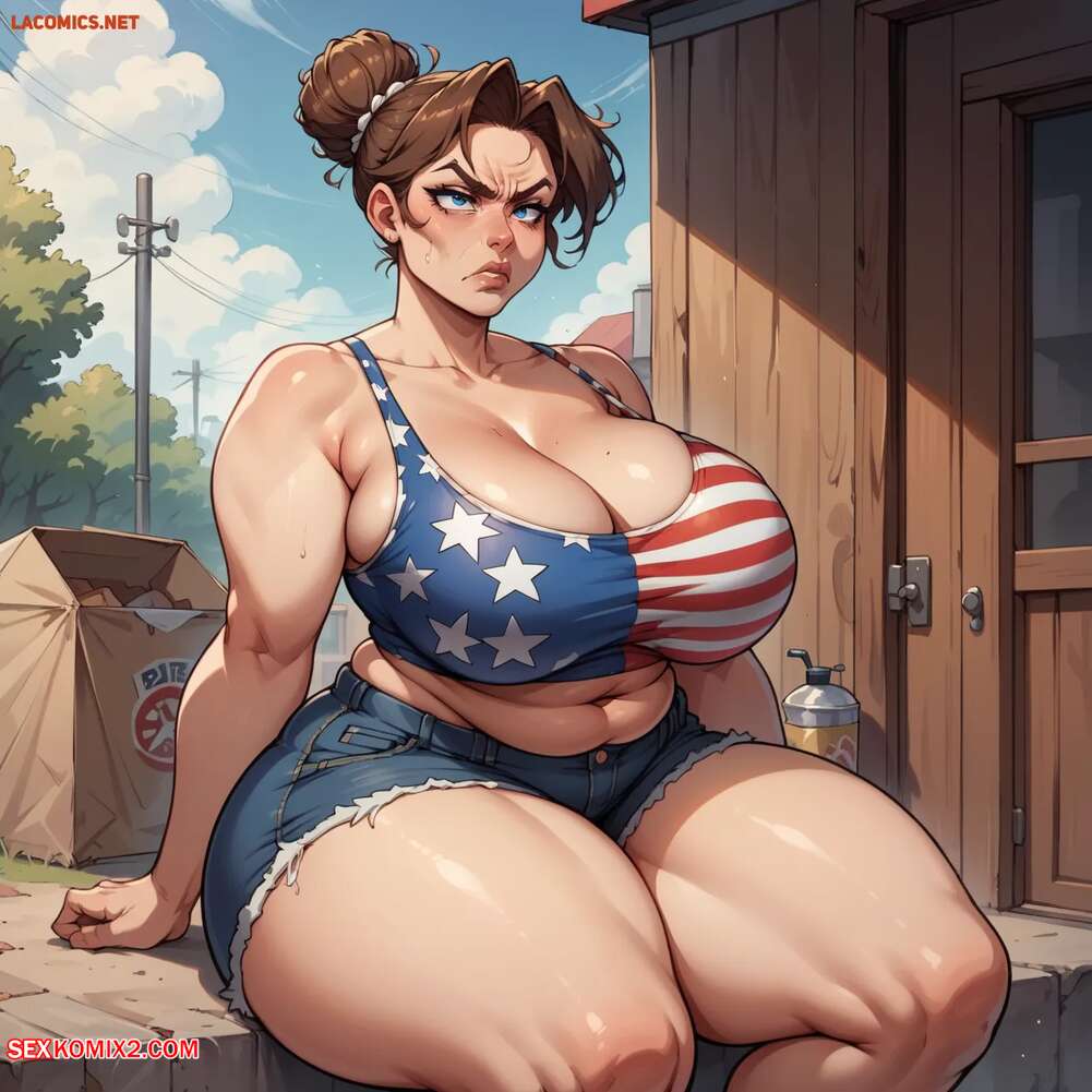 Porn comics American Flag Bikini. SuperSkank88