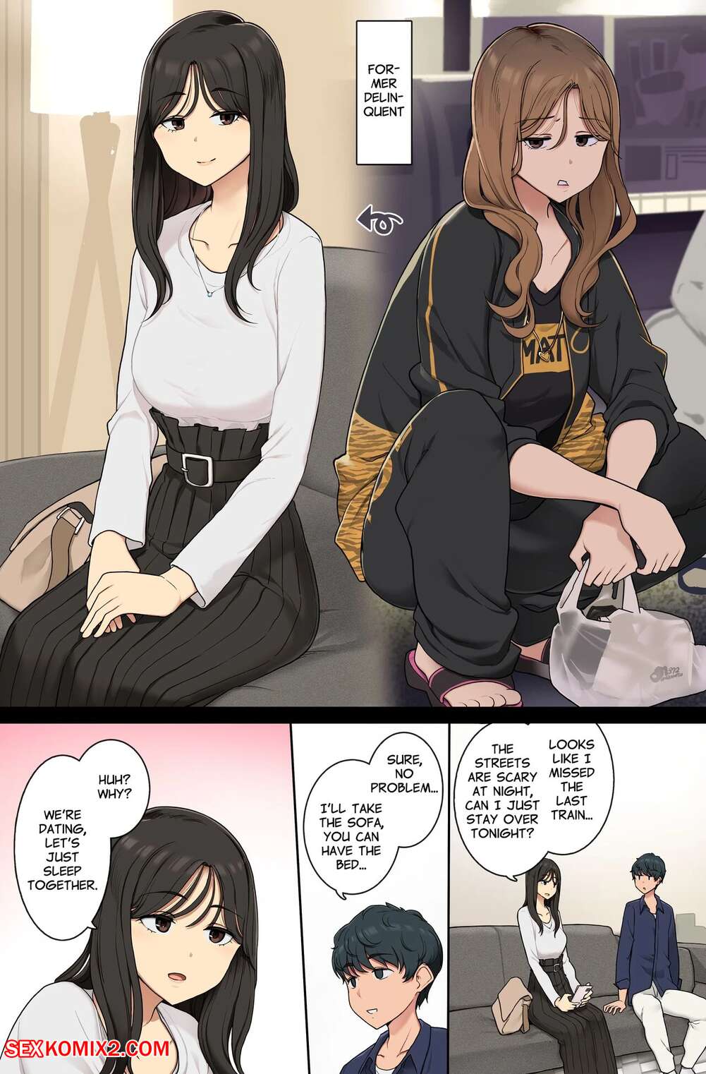 Porn comics An Ex Delinquent Lets Her Old Self Slip Out. Wakamatsu