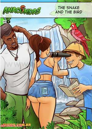 Porn comics Anacondas. Part 11. The snake and the bird. WC TF