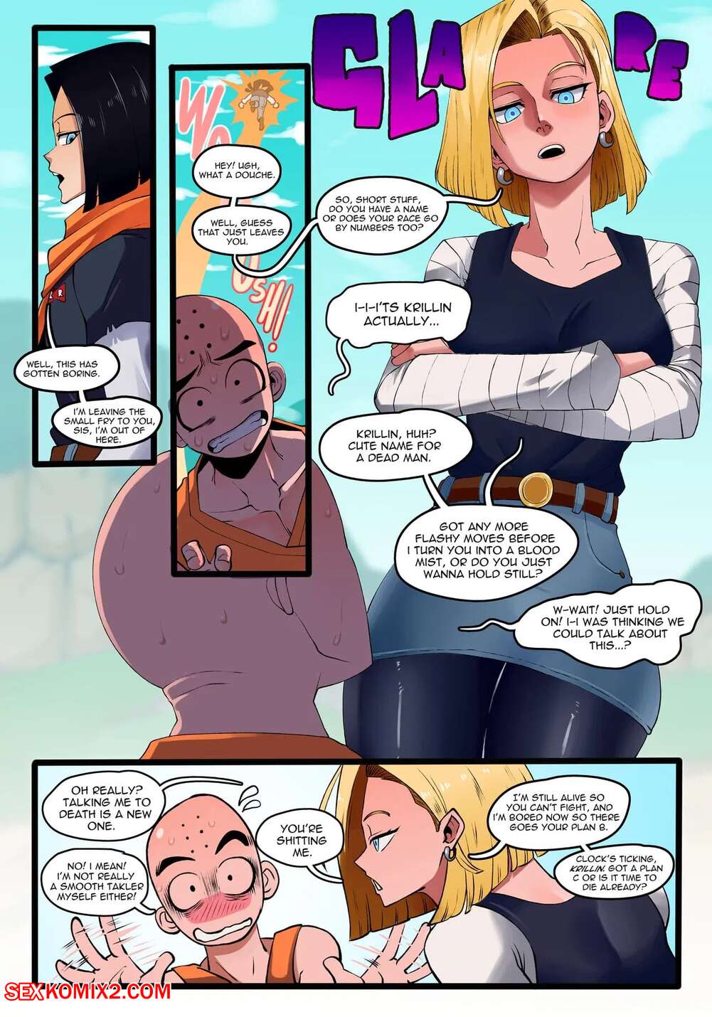 Porn comics Android 18. Kinjero