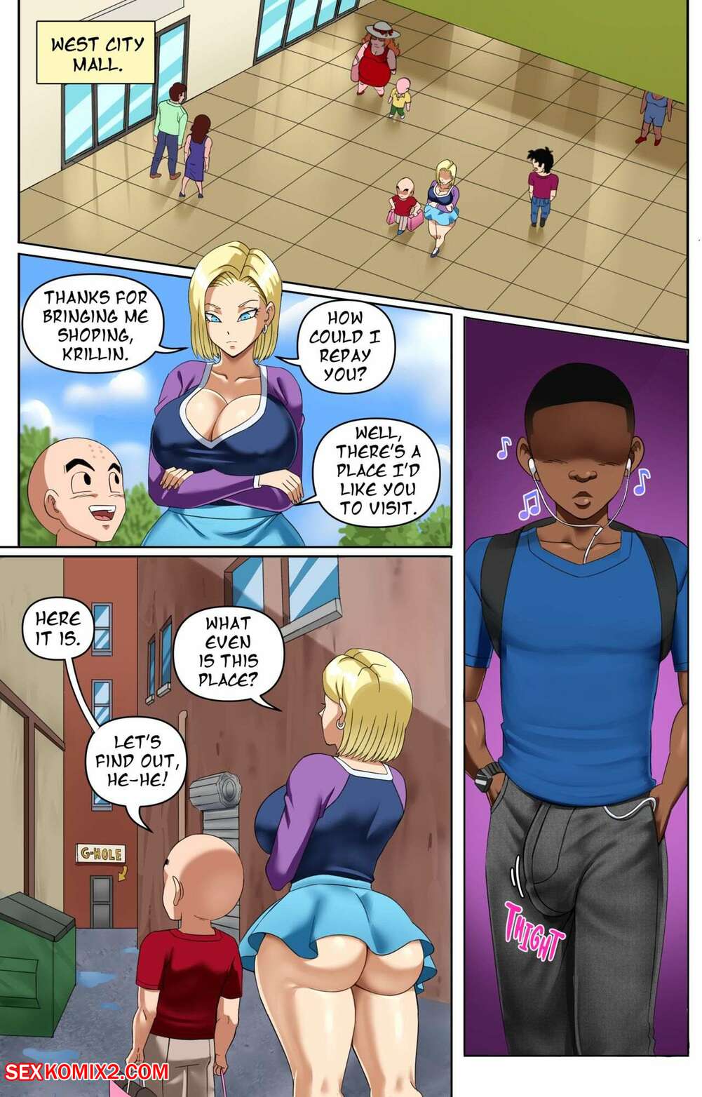 Porn comics Android 18 NTR 4. Pink Pawg
