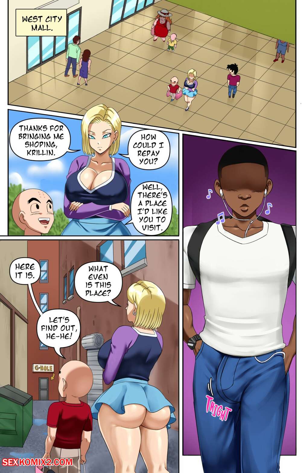 Porn comics Android 18 NTR 4 Contd. Pink Pawg