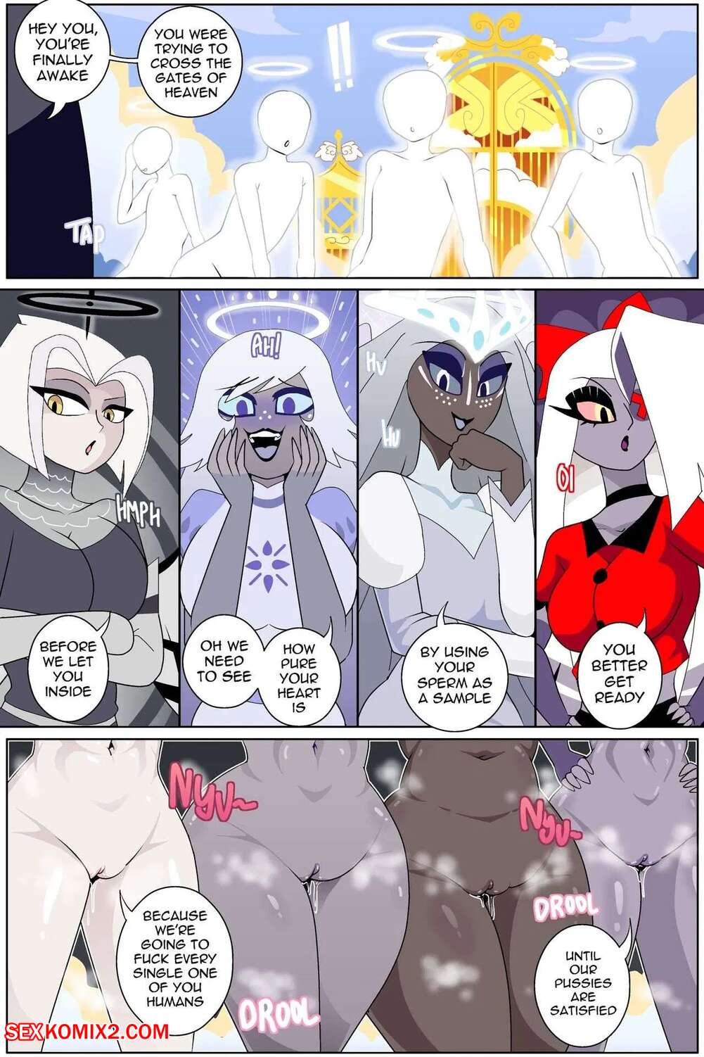 Porn comics Angelic Human Purification. Carliabot