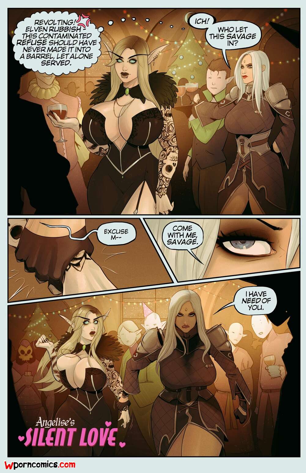 Porn comics Angelise s Silent Love. DevilHS.