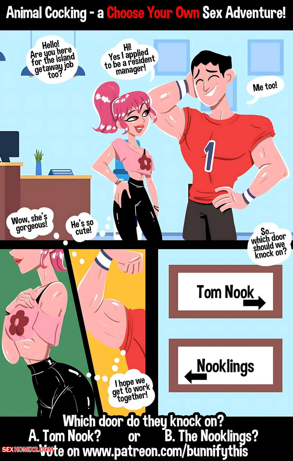 Porn comics Animal Cocking. Bunnify This.