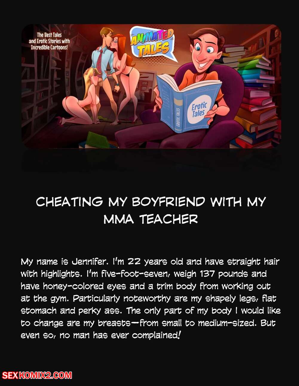 Porn comics Animated Tales. WC TF. CHEATING MY BOYFRIEND WITH MY MMA TEACHER