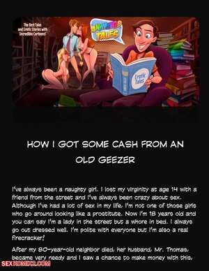 Porn comics Animated Tales. WC TF. HOW I GOT SOME CASH FROM AN OLD MAN