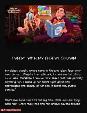 Porn comics Animated Tales. WC TF. I SLEPT WITH MY ELDEST COUSIN