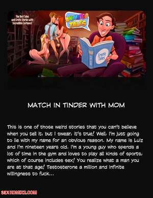 Porn comics Animated Tales. WC TF. MATCH IN TINDER WITH MOM