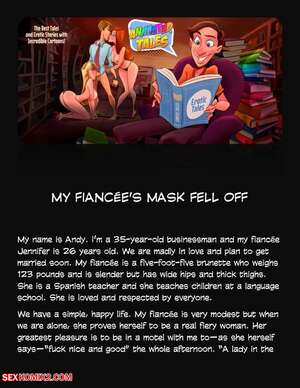 Porn comics Animated Tales. WC TF. MY FIANCÉES MASK FELL OFF