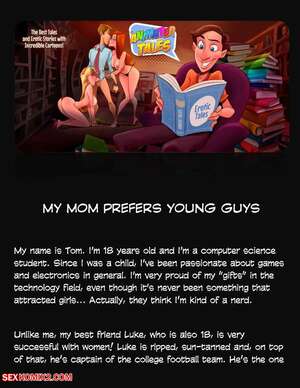 Porn comics Animated Tales. WC TF. MY MOM PREFERS YOUNG GUYS