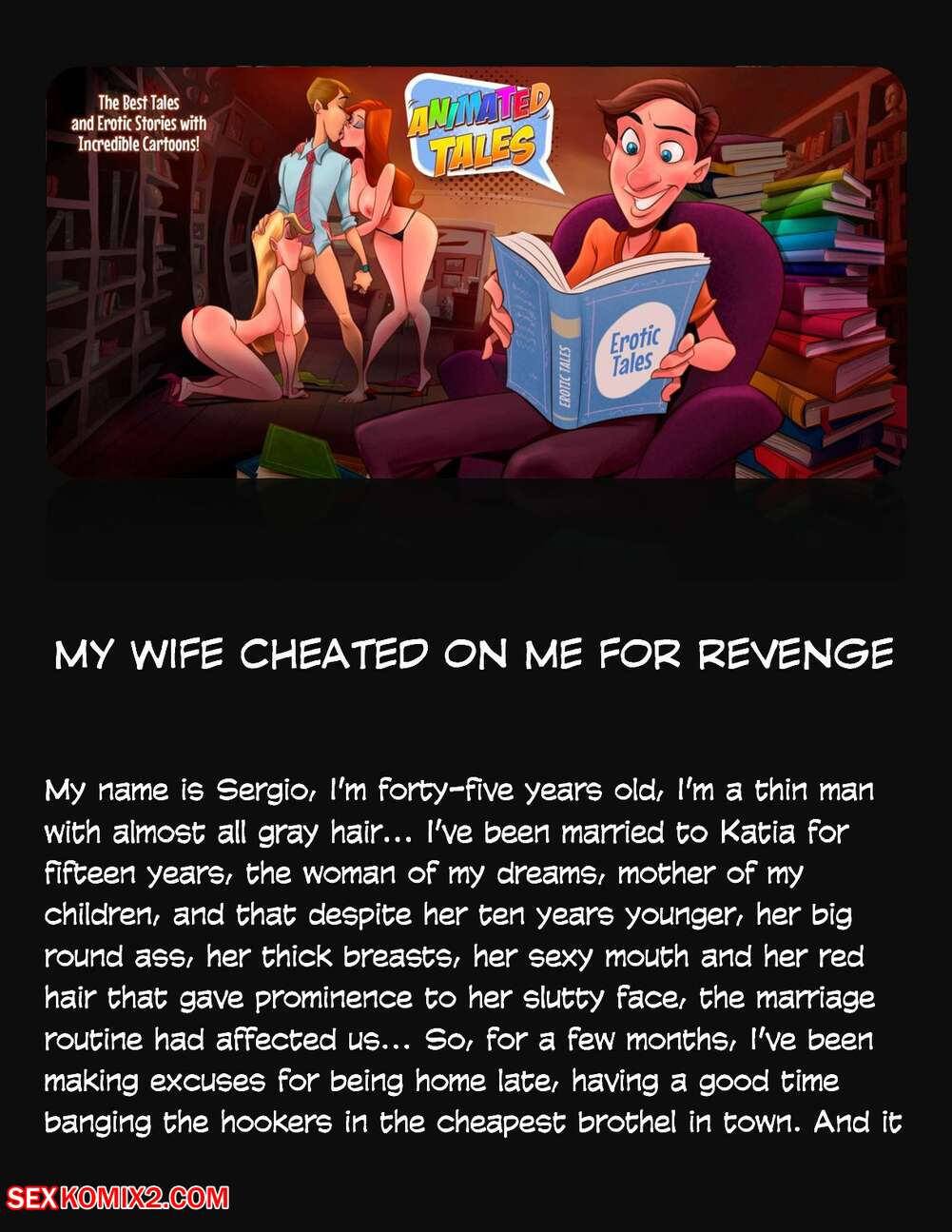 Porn comics Animated Tales. WC TF. MY WIFE CHEATED ON ME FOR REVENGE