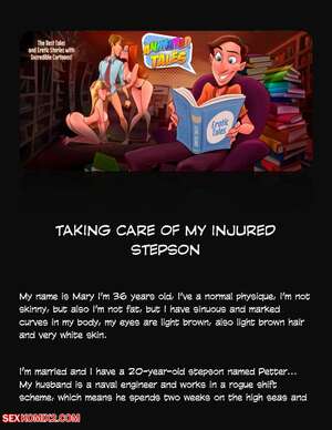 Porn comics Animated Tales. WC TF. TAKING CARE OF MY INJURED STEPSON