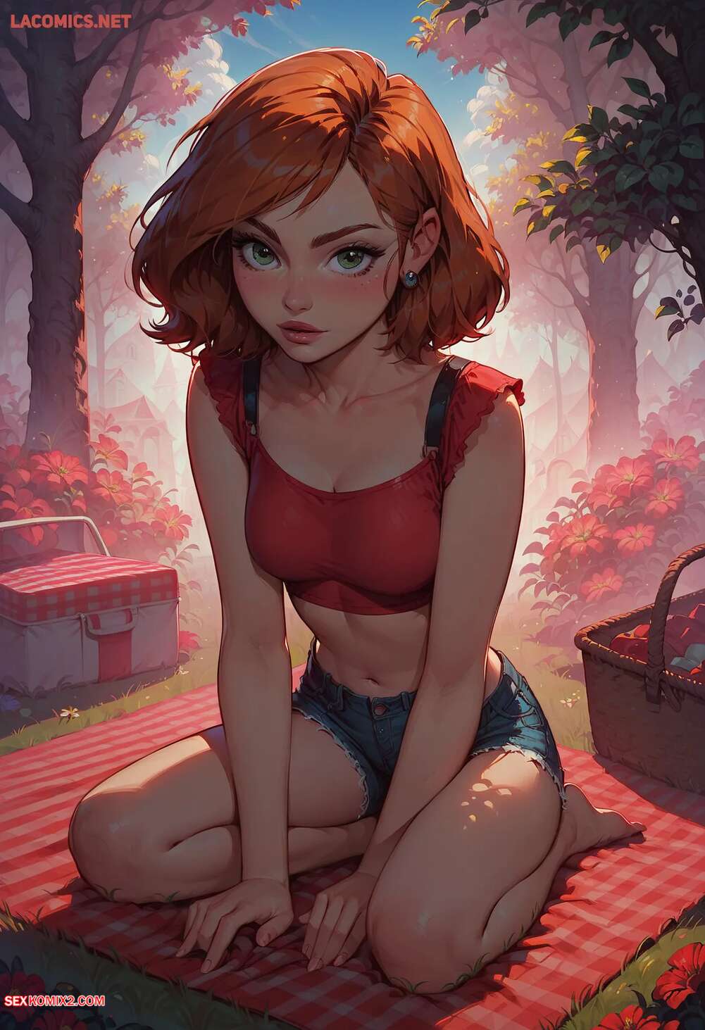 Porn comics Ann Possibles Spicy Picnic. LowFireStudios