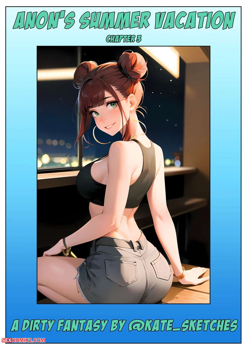 Porn comics Anons Summer Vacation. Chapter 3. Kate Sketches