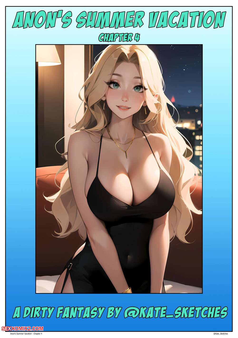 Porn comics Anons Summer Vacation 4. Part 1. Kate Sketches